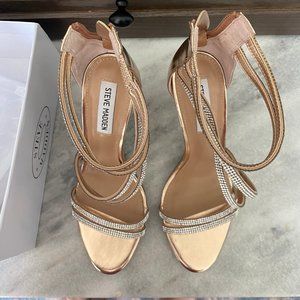 STEVE MADDEN strappy sandal stilettos